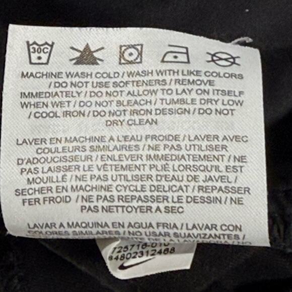 Nike Dri-Fit Golf Pants Women's 8 Black Denim with Stretch - Picture 8 of 8